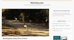 Desktop Screenshot of myturkeys.com